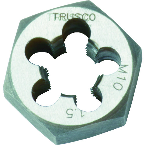 【TRUSCO】ＴＲＵＳＣＯ　六角サラエナットダイス　並目